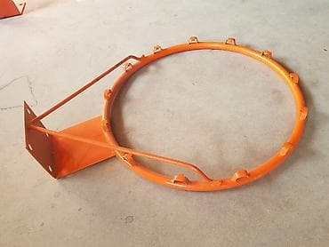 nike react: Баскетбольное кольцо оранжевого цвета с креплением. Изготовлено из — 1