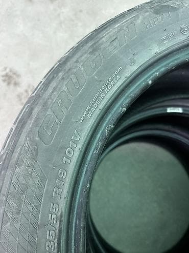 Шины 235 / 55 / R 19, Лето, Б/у, Комплект, Внедорожные (АТ/МТ), Корея, Kumho