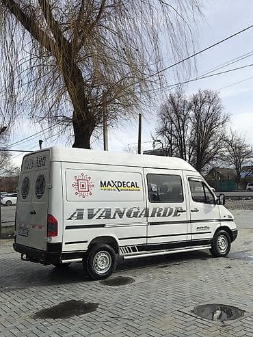 наклейки на спринтер: Mercedes-Benz Спринтер: 2000 г., 2.9 л, Механика, Дизель, Бус — 4