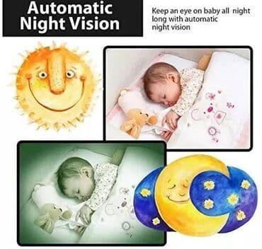 Радио аркылуу бала көзөмөлдөө: Видеоняня VB601 - Двусторонняя связь (talk back): можно говорить с — 3