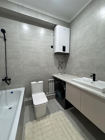 однокомнатная квартира ош: 1 комната, 35 м², Индивидуалка, 3 этаж, Дизайнерский ремонт — 6