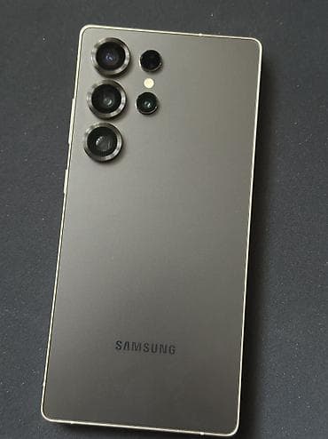 телефон авто: Samsung Galaxy S25 Ultra, Б/у, 256 ГБ, цвет - Серый — 2
