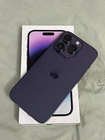 redmi 10t pro: IPhone 14 Pro, Б/у, 128 ГБ, Deep Purple, Коробка, 79 % — 1