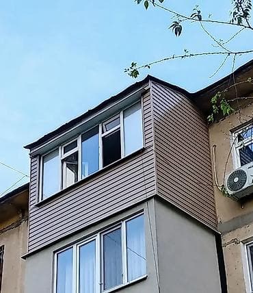 Обшивка и отделка балконов/лоджий сайдингом под ключ - lalafo.kg да Обшивка и отделка балконов/лоджий сайдингом под ключ -