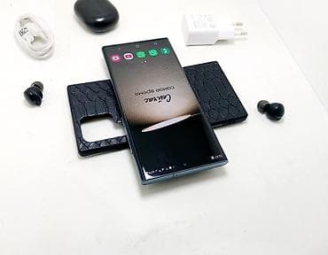 tab s4: Samsung Galaxy S22 Ultra, Б/у, 256 ГБ, цвет - Зеленый, 1 SIM, eSIM, 2 SIM — 9