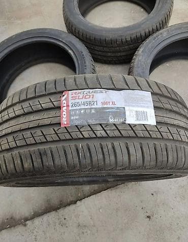 Шины 265 / 45 / R 21, Лето, Новый, Комплект, Легковые, Китай, RoadX at lalafo.kg Шины 265 / 45 / R 21, Лето, Новый, Комплект, Легковые, Китай, RoadX