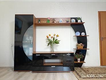 coffee table: Стенка-шкаф, Тип стенки-шкафа: Модульная, Для зала, Особенности: С отделением под телевизор — 2