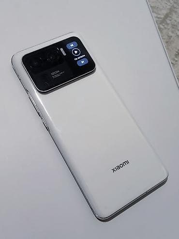 xiaomi su: Xiaomi, Mi 11 Ultra, Б/у, 256 ГБ, цвет - Белый, 2 SIM, eSIM — 1