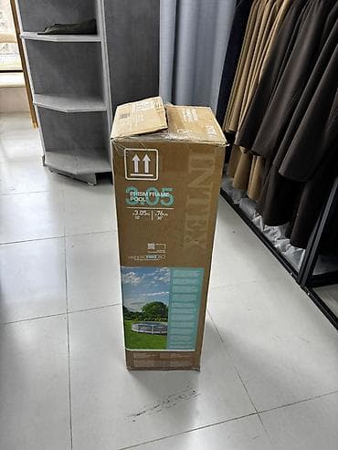 зонты для рыбалки: Надувной каркасный бассейн Intex Prism Frame Pool 3.05 м x 76 см - — 4