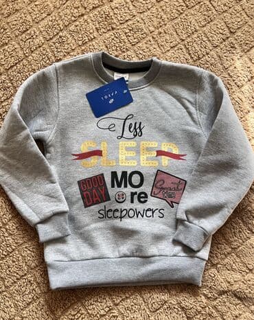 клеточные штаны: Свитшот Турецкий хб с начесом новый 500 сом Джинсы для мальчика — 1