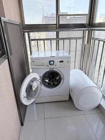 Стиральная машина LG с фронтальной загрузкой, 5 кг. Характеристики и at lalafo.kg Стиральная машина LG с фронтальной загрузкой, 5 кг. Характеристики и