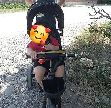 детские двухколесные самокаты: Детский трехколесный велосипед‑коляска - Трехколесная конструкция с — 2