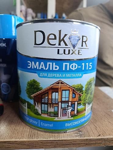 Эмаль: Эмаль ПФ-115 Dekor Luxe — высокоглянцевая алкидная эмаль для дерева и — 1