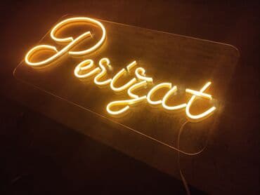 изготовление рекламных вывесок: | Неоновые вывески, Вывески, | Монтаж, Снятие размеров, Разработка дизайна — 2