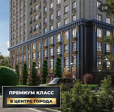 квартиры манас: 1 комната, 49 м², Дордой Плаза ТРЦ Элитка, 8 этаж, ПСО (под самоотделку) — 6