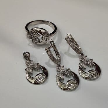 свадебные наборы ручной: Серебро 925 пробы Размеры имеются Для заказа пишите на Ватсапп — 3