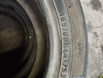 зимние шины купить в бишкеке: Шины 165 / 60 / R 14, Зима, Б/у, Комплект, Легковые, Корея, Kumho — 3