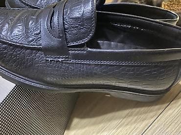 Мокасины и лоферы: Лоферы, 37, LION, Б/у, цвет - Черный — 4