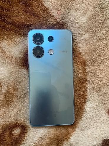 poco c55: Redmi, Redmi Note 13, Б/у, 128 ГБ, цвет - Голубой, 2 SIM — 1