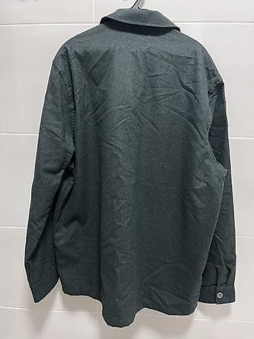 leopard 7: Мужская рубашка, XL, Lc Waikiki, Б/у, цвет - Зеленый — 2