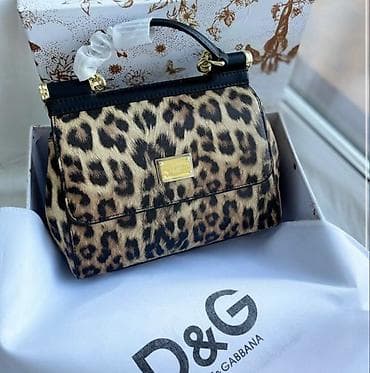 Перчатки, варежки: Классическая сумка, Dolce & Gabbana, Италия, Материал: Искусственная кожа, Жёсткая конструкция, Женские — 1