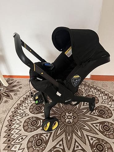 зимняя спортивная обувь: Автокресло, цвет - Черный, Б/у — 3