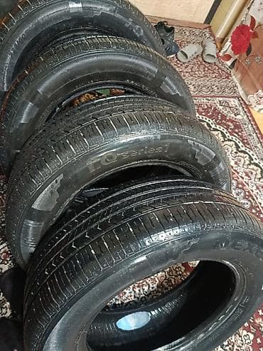 Шины 225 / 60 / R 16, Лето, Б/у, Комплект, Легковые, Корея, Nexen