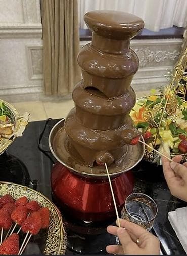 бетон мшалка: Шоколадный фонтан 
Метериал: нержавеющая сталь чаша — 5