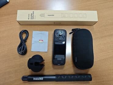 fpv dron: Insta 360 X4 8K Состояние новой. Ни одной царапины. Сделано 2 часа — 2