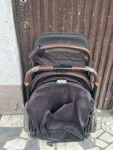 Балдар электр унаалары: Балдар арабасы, түсү - Кара, Колдонулган — 2