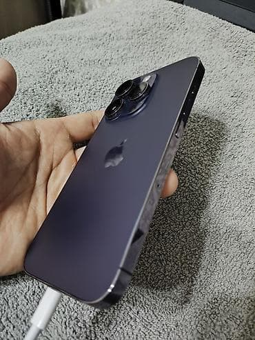 13 pro max graphite: IPhone 14 Pro, Б/у, 128 ГБ, Deep Purple, Коробка, 78 % — 3