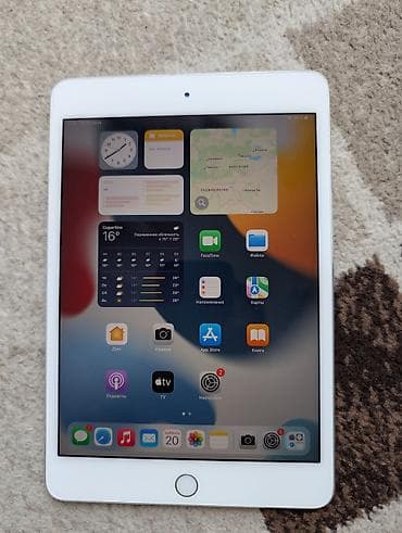 Планшеты: Планшет, Apple, память 16 ГБ, 7" - 8", Wi-Fi, Б/у, Классический цвет - Серебристый — 2