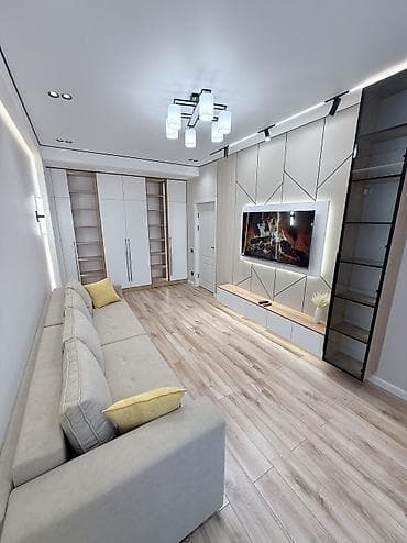2 комнаты, 57 м², Элитка, 11 этаж, Дизайнерский ремонт