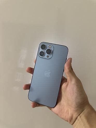 IPhone 13 Pro Max, Б/у, 1 ТБ, Sierra Blue, 78 % at lalafo.kg IPhone 13 Pro Max, Б/у, 1 ТБ, Sierra Blue, 78 %