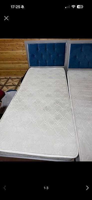 Мебель: Односпальная кровать, С матрасом, длина - 200 см — 2