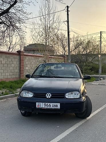 зикр машина цена: Volkswagen Golf: 2001 г., 2 л, Ручные, Бензин, Кабриолет — 3