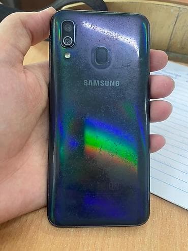 а 40 самсунг: Samsung Galaxy A40, цвет - Черный, 2 SIM — 1