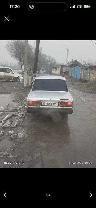 авто ваз: ВАЗ (ЛАДА) 2107: 2010 г., Седан — 2