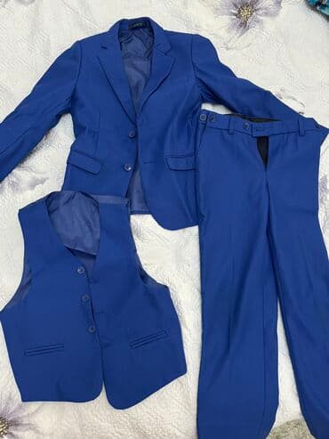 Комплект, цвет - Синий, Б/у