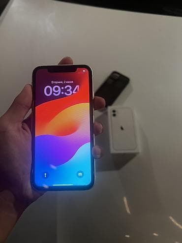 iphone 11 max: IPhone 11, Новый, 128 ГБ, Black Titanium, Чехол, Коробка, 73 % — 7