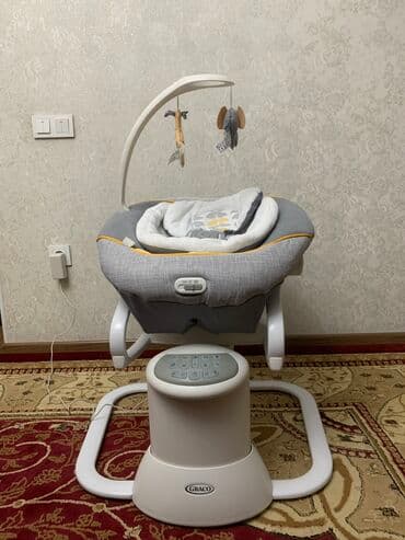 часы телефон детские: Люлька, Б/у, Колыбель, Пластик, цвет - Белый, Самовывоз — 6