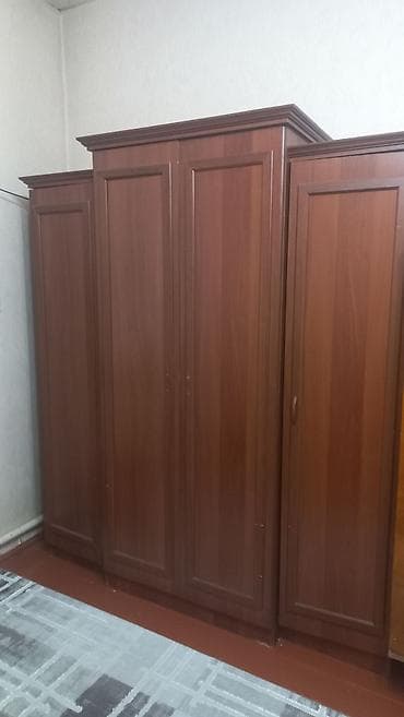 Спальный гарнитур, стенка, диван кресло 2 шт, диван, 2 ярусный at lalafo.kg Спальный гарнитур, стенка, диван кресло 2 шт, диван, 2 ярусный
