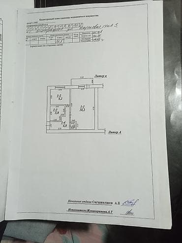 длительный апарат: Сдается 1 комнатная квартира в Токмаке Винсовхозе 1этаж из 2х имеется — 3