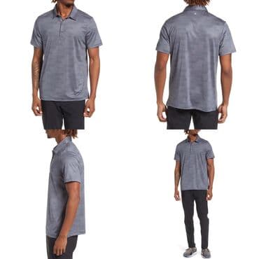 Футболкалар: ZELLA. Поло с принтом In Flight.Гибкая посадка; полу приспособленный — 2