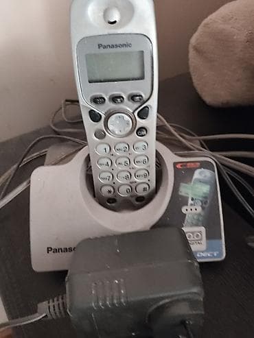 Продаю беспроводной телефон panasonik,рабочий. вотсап