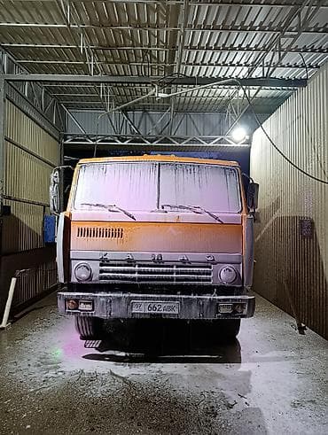 авто генераторы: КАМАЗ самосвал, оранжевый, колесная формула 6x4 (трехосный) — 2