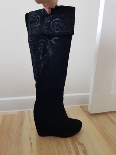 сапоги зимние женские натуральная кожа натуральный мех распродажа: Продаю женские сапоги евро-зима. НОВЫЕ! НАТУР. ЗАМША! ВЫСОТА ПЛАТФОРМЫ — 4