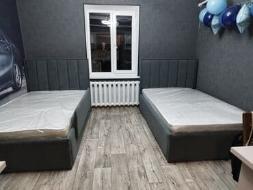 диван в карабалта: Двуспальная кровать, С ящиком для хранения, длина - 200 см — 28