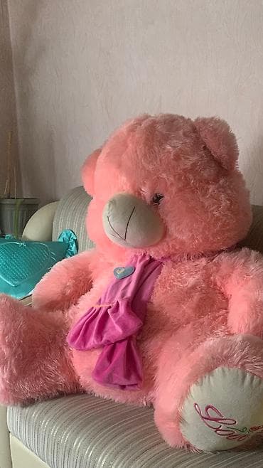 Продаю огромного Мишку 🧸 большой пушистый мягкий ❤️ потерялся носик и