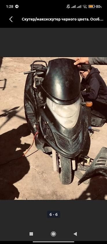 мото скутеры: Сатылат на ходу провотторун жанылап жаткам чогултуп Алам десенер — 3